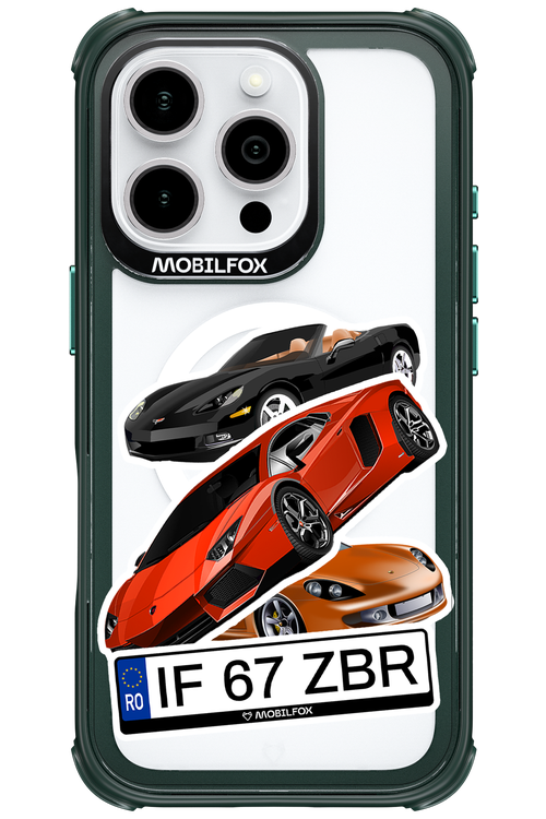 Car Sticker 2.0 - Apple iPhone 16 Pro