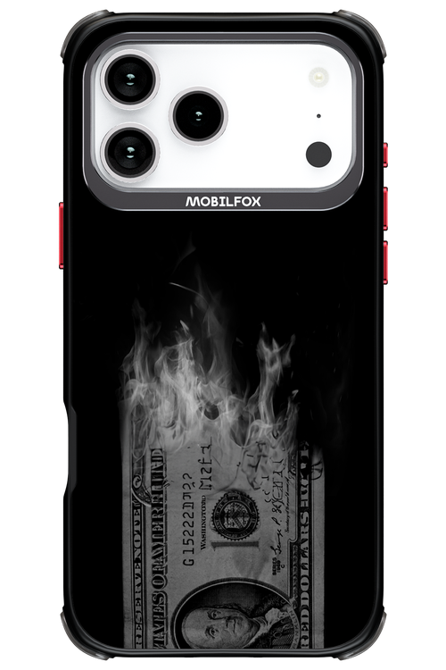 Money Burn B&W 2.0 - Apple iPhone 17 Pro Max