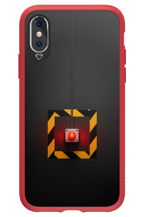 Red Button 2.0 - Apple iPhone X