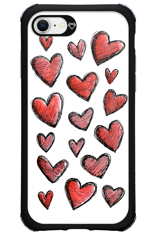 Red Love - Apple iPhone 8