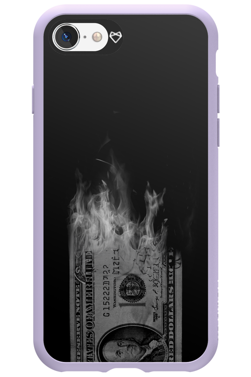 Money Burn B&W 2.0 - Apple iPhone 8