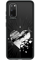 Fehér Szív - Samsung Galaxy S20