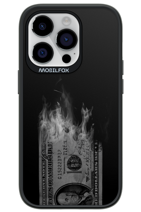 Money Burn B&W 2.0 - Apple iPhone 14 Pro