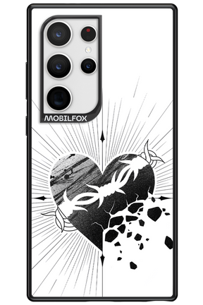 Fekete Szív 2.0 - Samsung Galaxy S24 Ultra