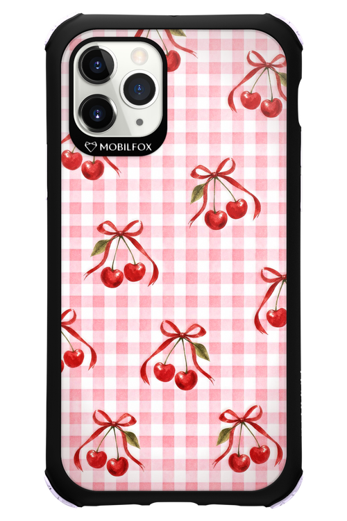 Pink Cherry Checked 2.0 - Apple iPhone 11 Pro