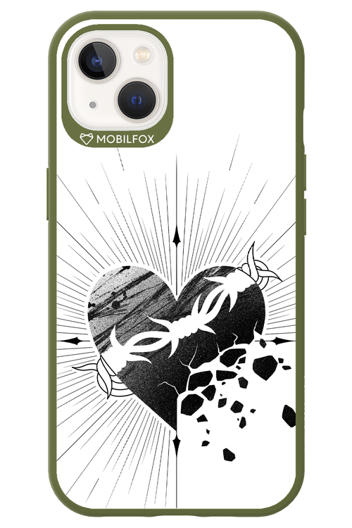 Fekete Szív 2.0 - Apple iPhone 13
