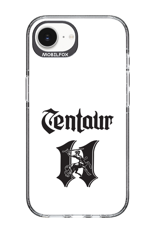 Centaur Logo White 2.0 - Apple iPhone 16e