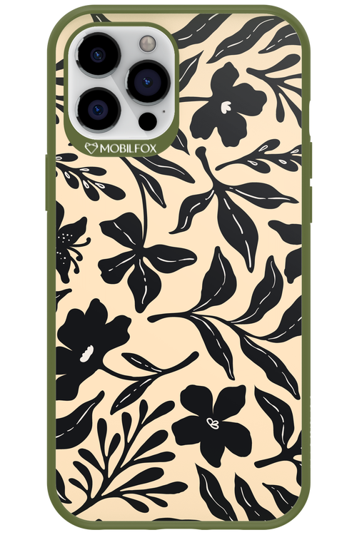Black Flowers 2.0 - Apple iPhone 12 Pro Max