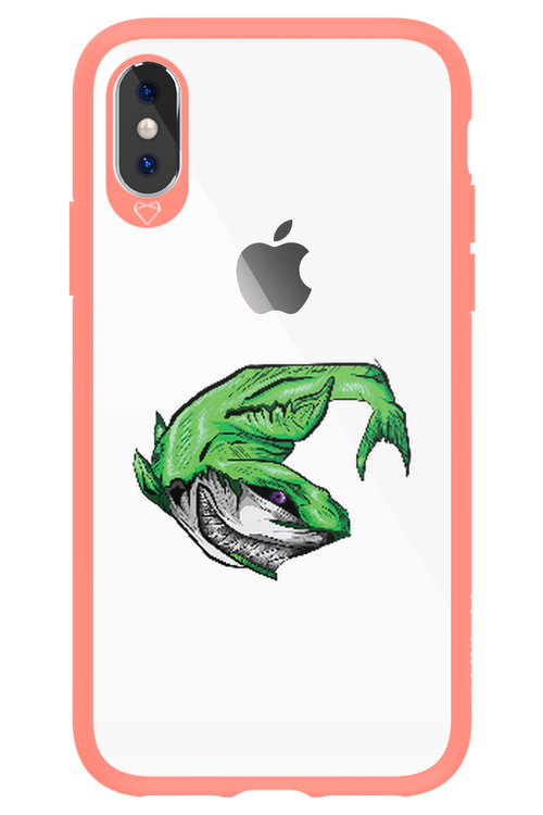 Bababa Shark Transparent - Apple iPhone XS