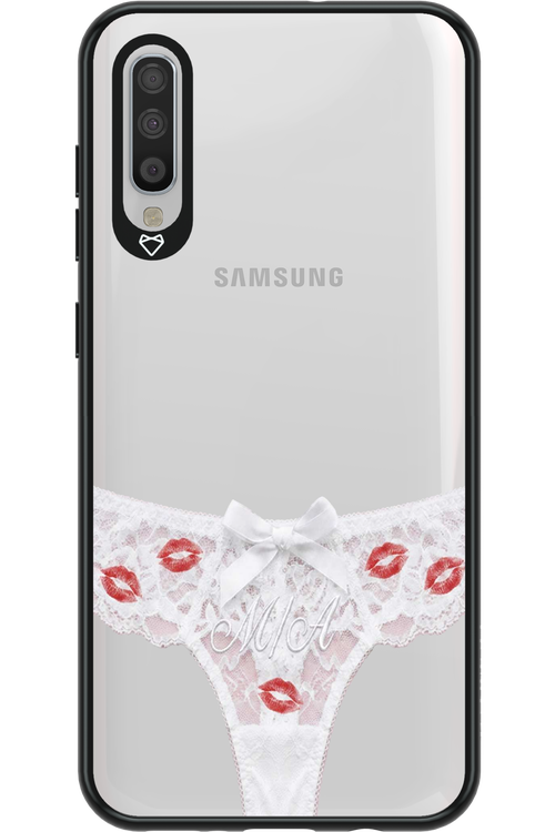 White Panties Transparent 2.0 - Samsung Galaxy A70