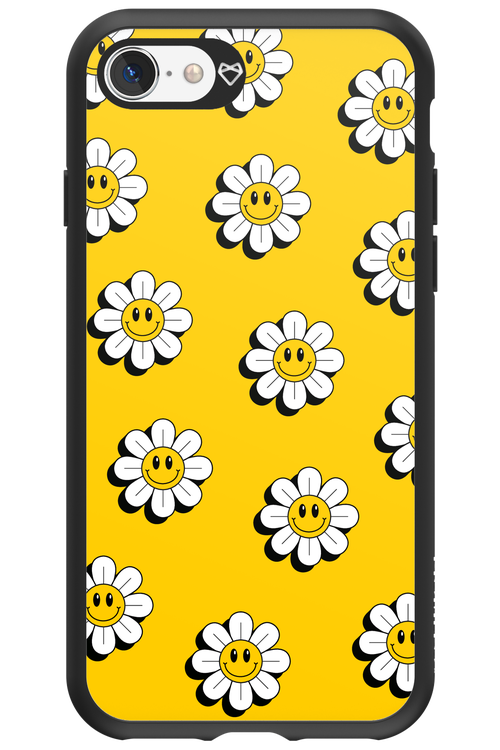 Smiley Flowers - Apple iPhone 8