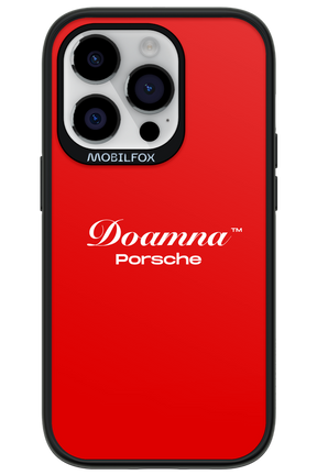 Doamna Porsche (red) - Apple iPhone 14 Pro