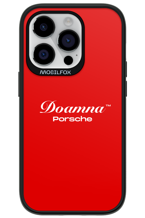 Doamna Porsche (red) - Apple iPhone 14 Pro