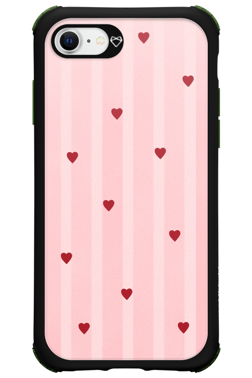 Red Little Hearts 2.0 - Apple iPhone 8