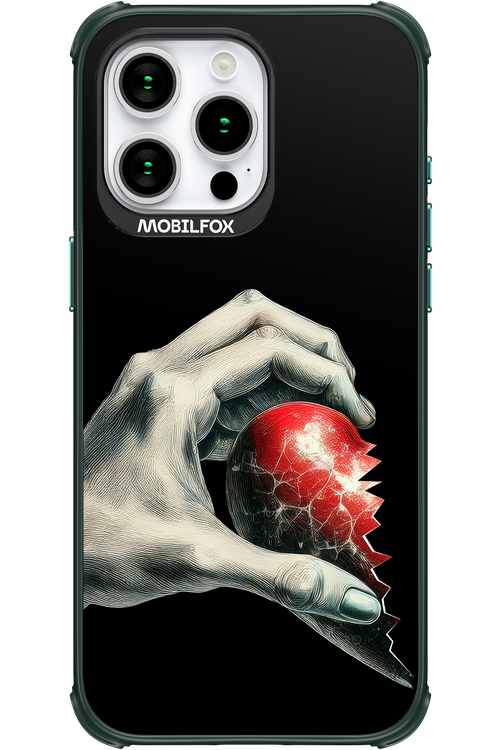 Broken Heart Left - Apple iPhone 15 Pro Max