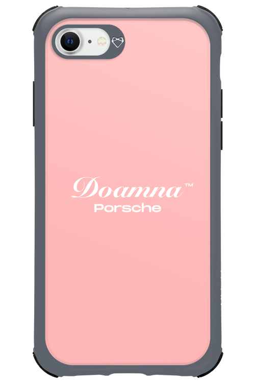 Doamna Porsche (pink) - Apple iPhone 8