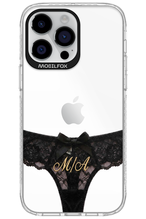 Black Panties Transparent 2.0 - Apple iPhone 14 Pro Max