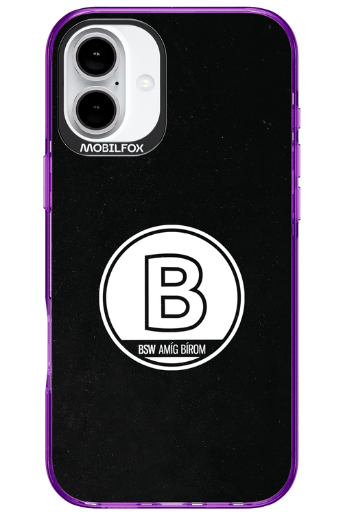 Amig bírom Black - Apple iPhone 16 Plus