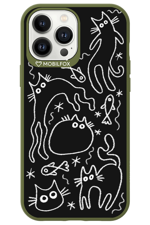 CHALK_CATS 2.0 - Apple iPhone 13 Pro Max