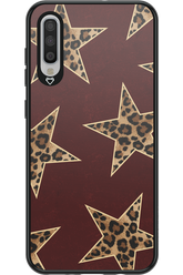 Wild Stars Burgundy - Samsung Galaxy A70