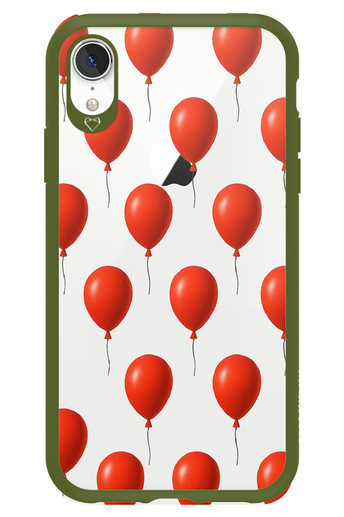Red Balloons - Apple iPhone XR