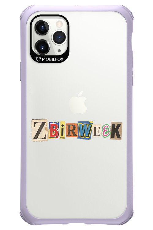 Zbirweek (transparent) 2.0 - Apple iPhone 11 Pro Max