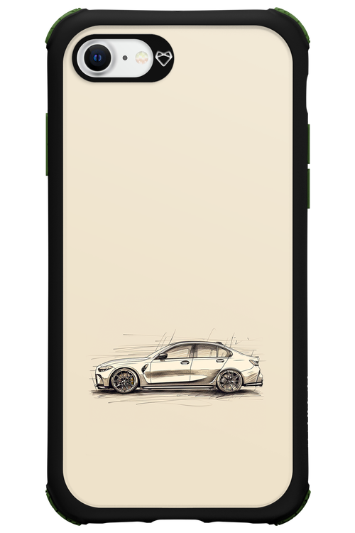 Sketch Car - Apple iPhone SE 2022