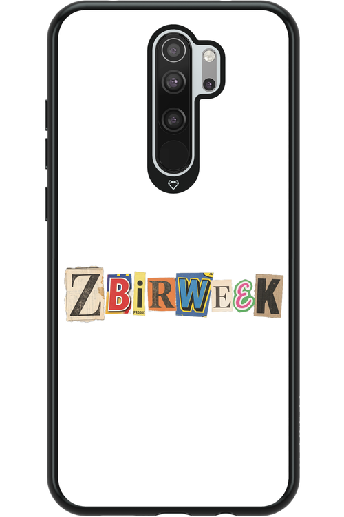 Zbirweek (white) 2.0 - Xiaomi Redmi Note 8 Pro