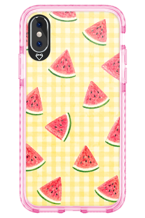 Vintage Watermelon 2.0 - Apple iPhone X
