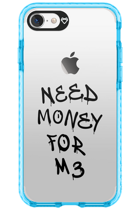 Need M3 Transparent Black - Apple iPhone 7