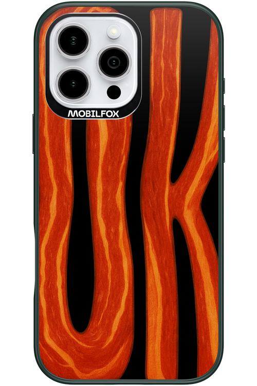 OK (Black-Red) - Apple iPhone 16 Pro Max