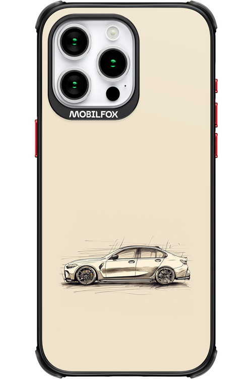 Sketch Car - Apple iPhone 15 Pro Max