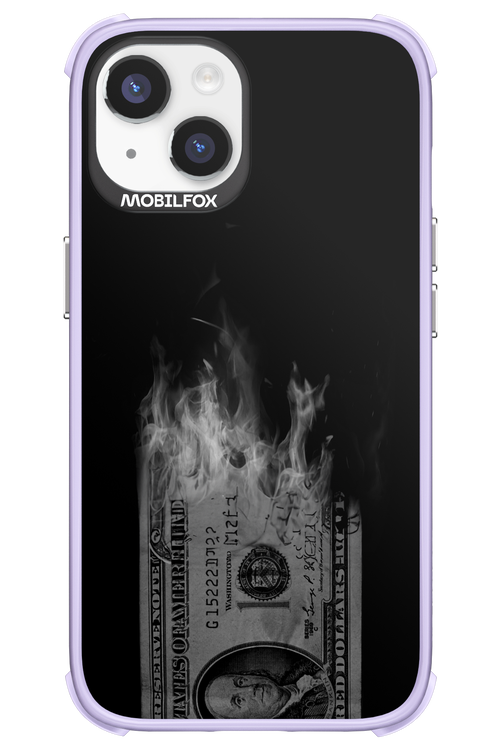 Money Burn B&W 2.0 - Apple iPhone 14