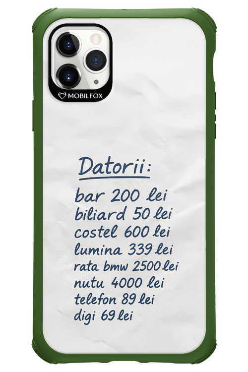 The List - Apple iPhone 11 Pro Max