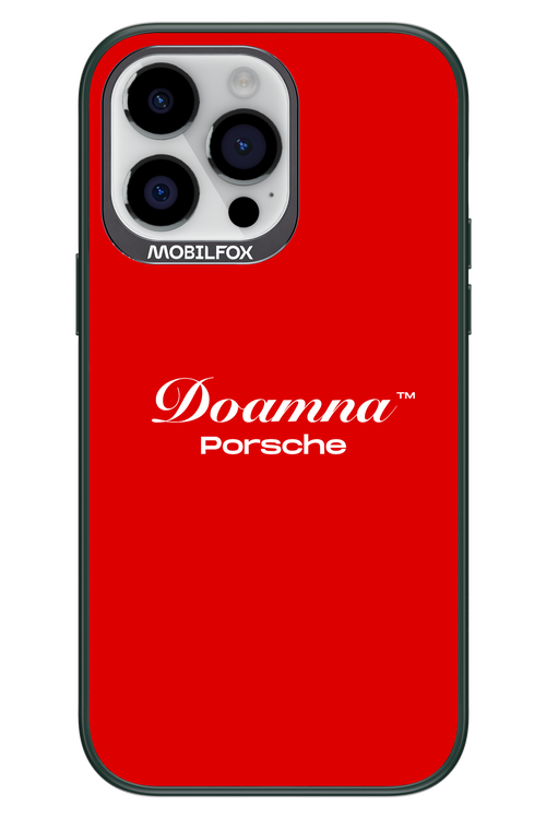 Doamna Porsche (red) - Apple iPhone 14 Pro Max