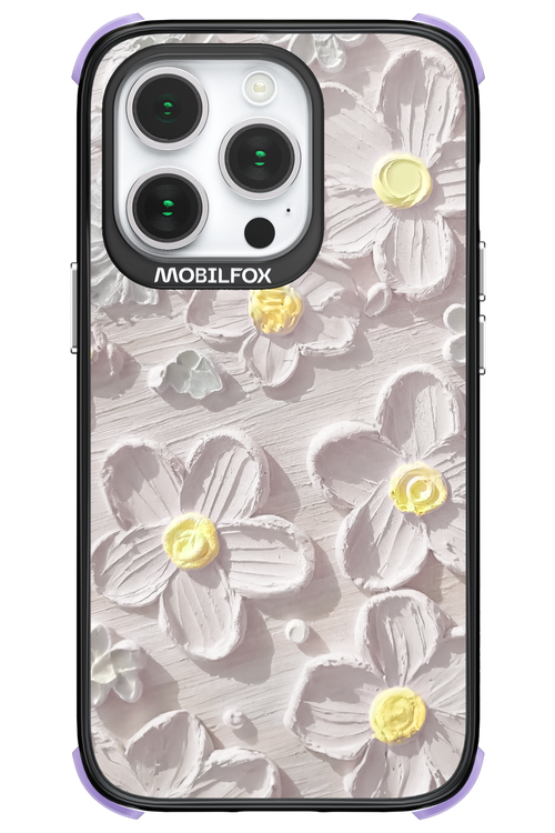 White Flowers 2.0 - Apple iPhone 14 Pro