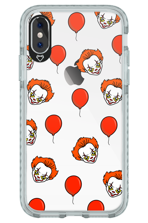 Mystery Clown (Transparent) - Apple iPhone XS
