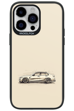 Sketch Car - Apple iPhone 14 Pro Max