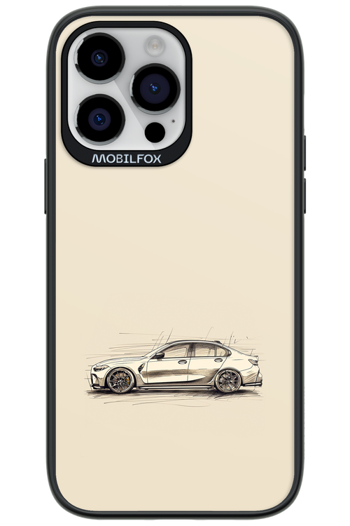 Sketch Car - Apple iPhone 14 Pro Max