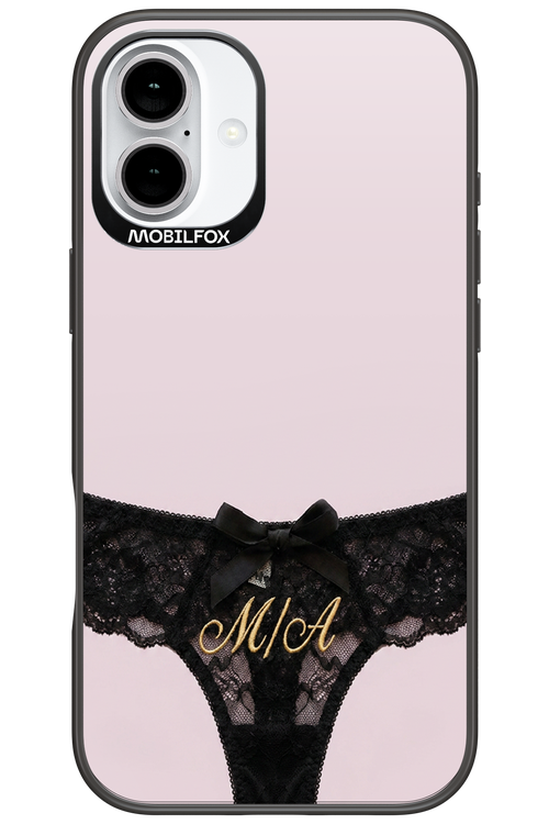 Black Panties 2.0 - Apple iPhone 16 Plus