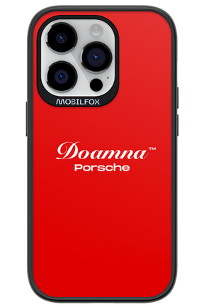 Doamna Porsche (red) - Apple iPhone 14 Pro