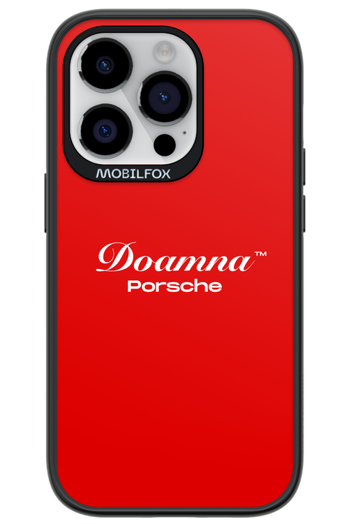 Doamna Porsche (red) - Apple iPhone 14 Pro