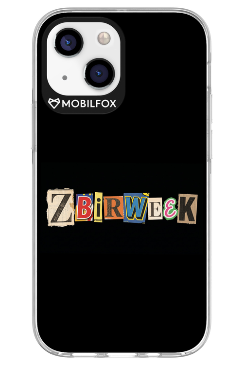 Zbirweek (black) 2.0 - Apple iPhone 13 Mini