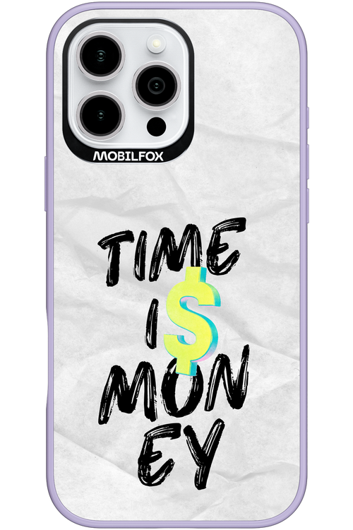 Time Is Money - Apple iPhone 16 Pro Max