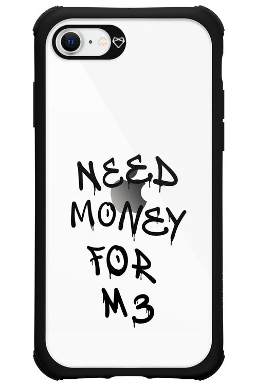 Need M3 Transparent Black - Apple iPhone SE 2020