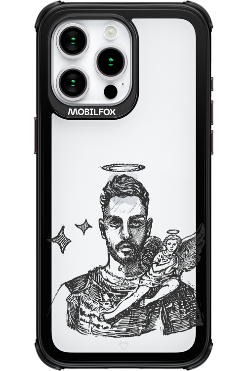 iNGER White  - Apple iPhone 15 Pro Max