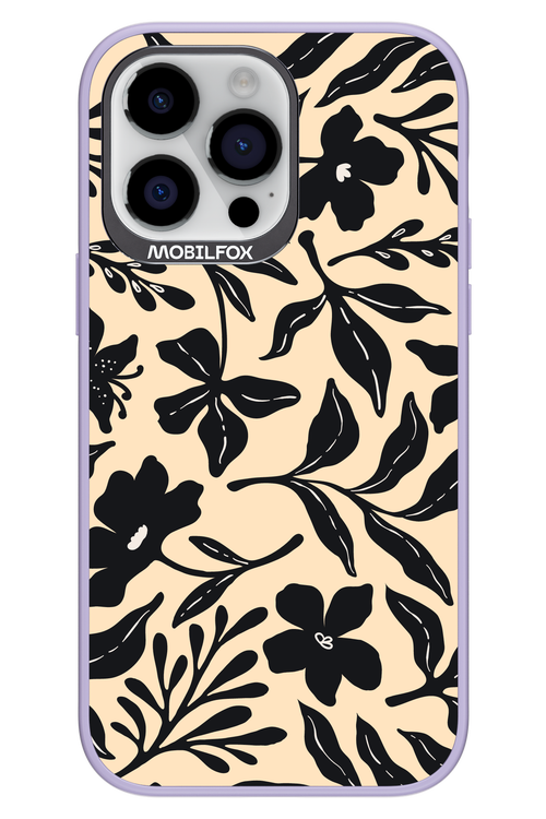 Black Flowers 2.0 - Apple iPhone 14 Pro Max
