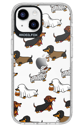 Scary Dachshund (Transparent) - Apple iPhone 14