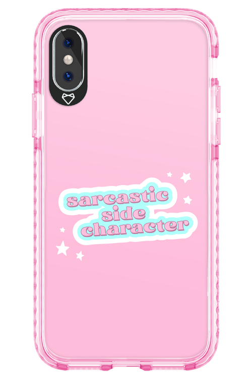Sarcastic Pink - Apple iPhone X