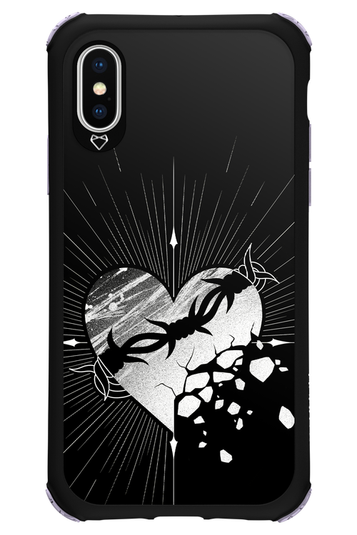 Fehér Szív 2.0 - Apple iPhone X